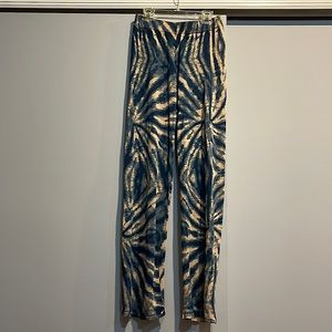 Zara knit tie-dye printed pants